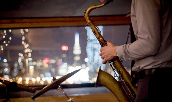 Holiday Jazz Cruise on a classic boat in Boston Harbor